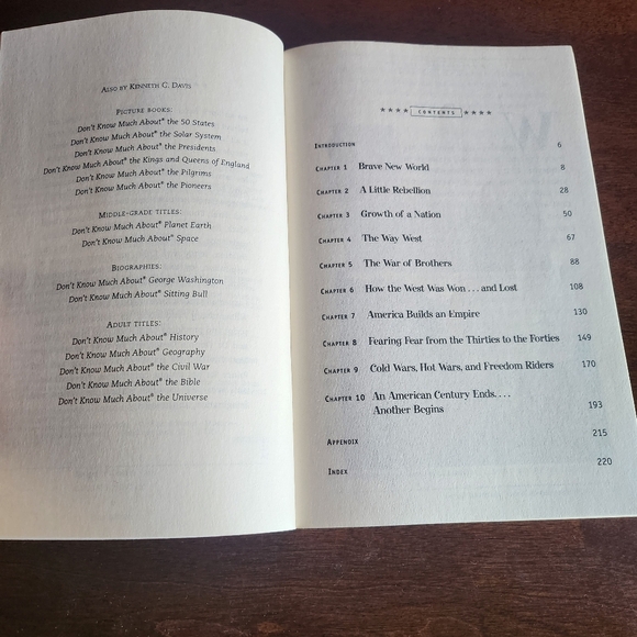 Don't Know Much About American History ~ Softcover Book - Picture 4 of 6